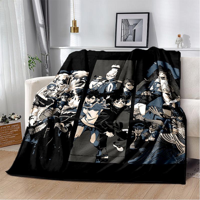 3D DAN DA DAN Anime Cartoon Blanket,Soft Throw Blanket for Home Bedroom Bed Sofa Picnic Travel Office Cover Kids Gift