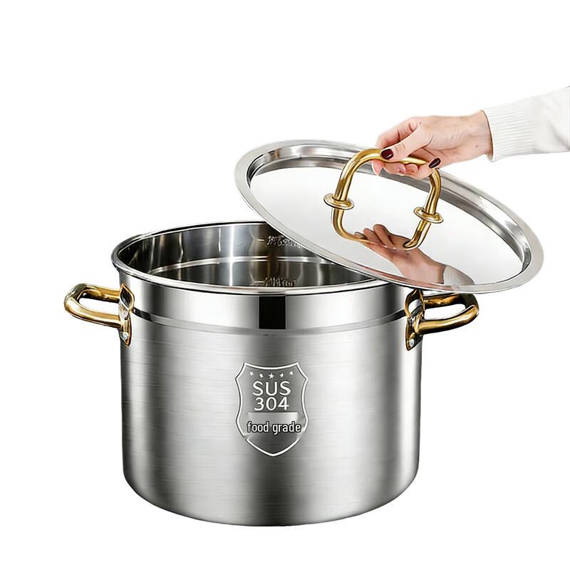 Thickened 304 Stainless Steel Induction Soup Pot