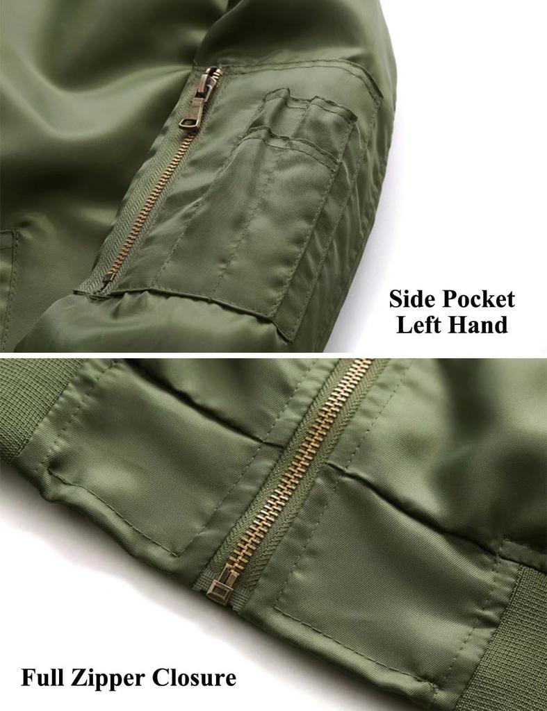 Tactical Jacket Military Jacket Jacket American Casual Multifunctional Outerwear Jumper Coat Spring Autumn Winter Green L [CRYSULLY] Men's