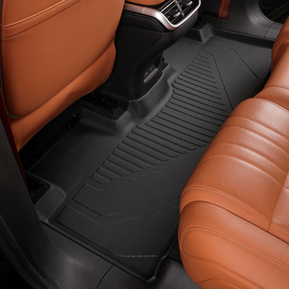 For Xpeng G6 Car Floor Mats Trunk Mat Cargo Liner Trunk Pad TPE 3D Floor Mat Backrest Protection Pad Waterproof Odorless