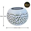 JYL TS/093,Hollow Iron Solar Light for Garden Layout Landscape Lamp Villa Balcony Ambient Decor Night Lamp