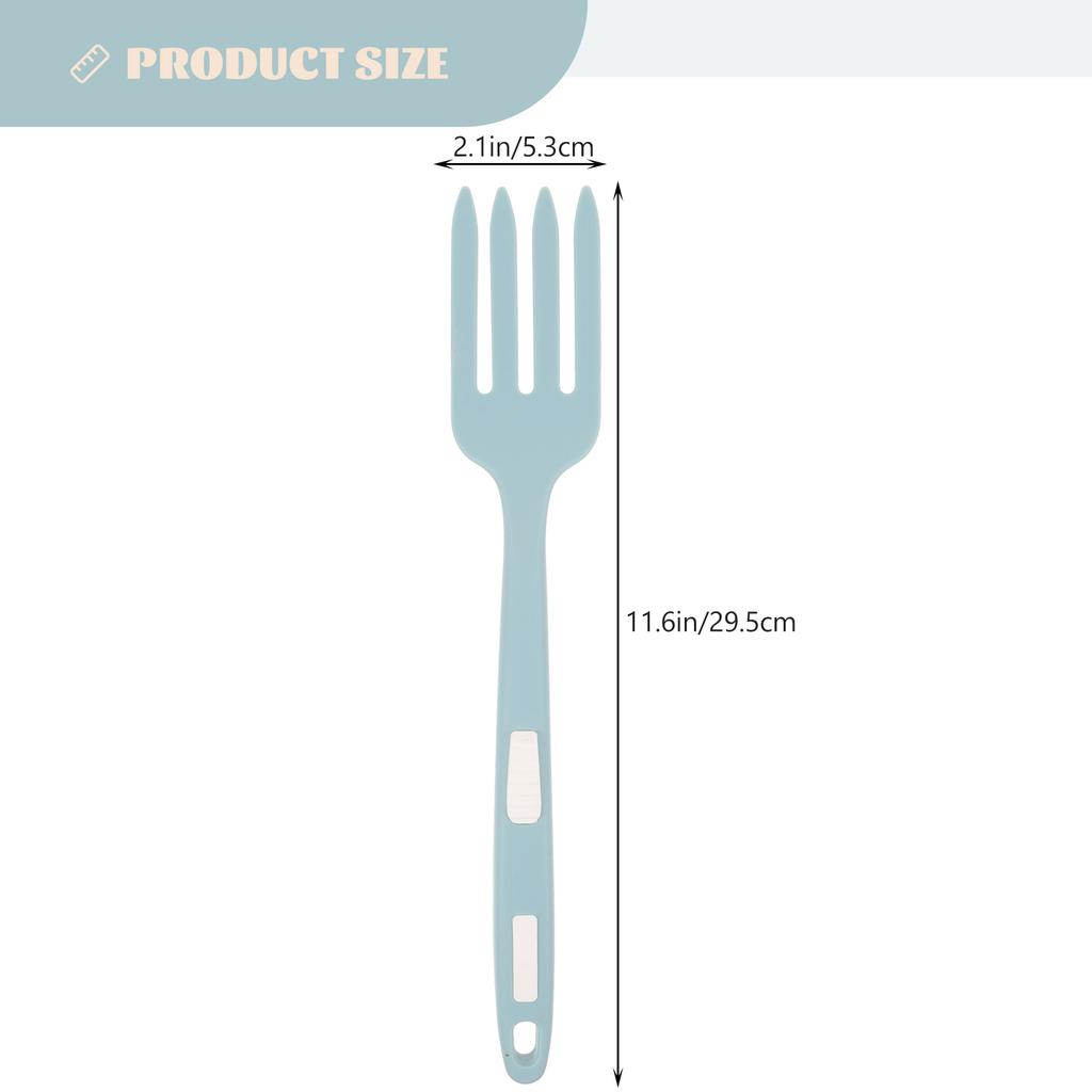 Silikon Kochgabel Nudelheber Salatmischlöffel Küchenutensil Verschleißfest Abendessen Essen Speck Gnocchi Werkzeuge Zubehör