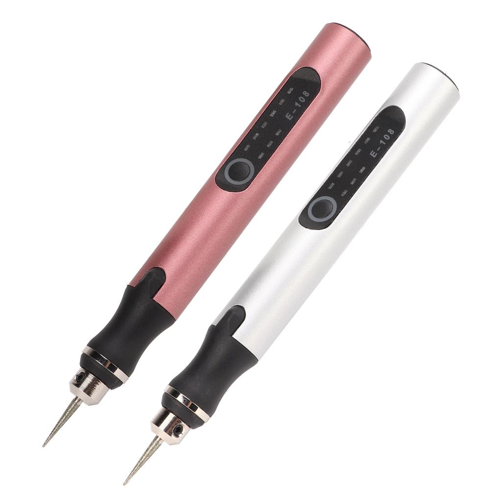 Electric Engraving Pen USB Charging Wireless DIY Indicator Lights Automatic Power Failure Protection