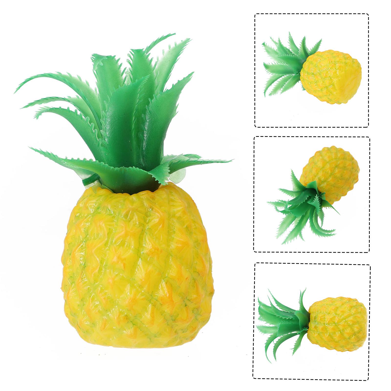 

5.5x11CM Artifical Pineapple Fake Ananas Fruit Plastic Photographic Prop Simulated Pineapple Home Shop Decoration L