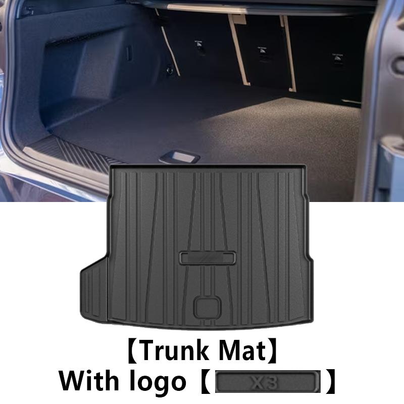 TPE Car Trunk Mat For BMW X3 G48 LWB MK4 2024 2025 2026 Waterproof Rubber Rear Trunk Pad Cargo Liner Auto Carpet Mat Accessories