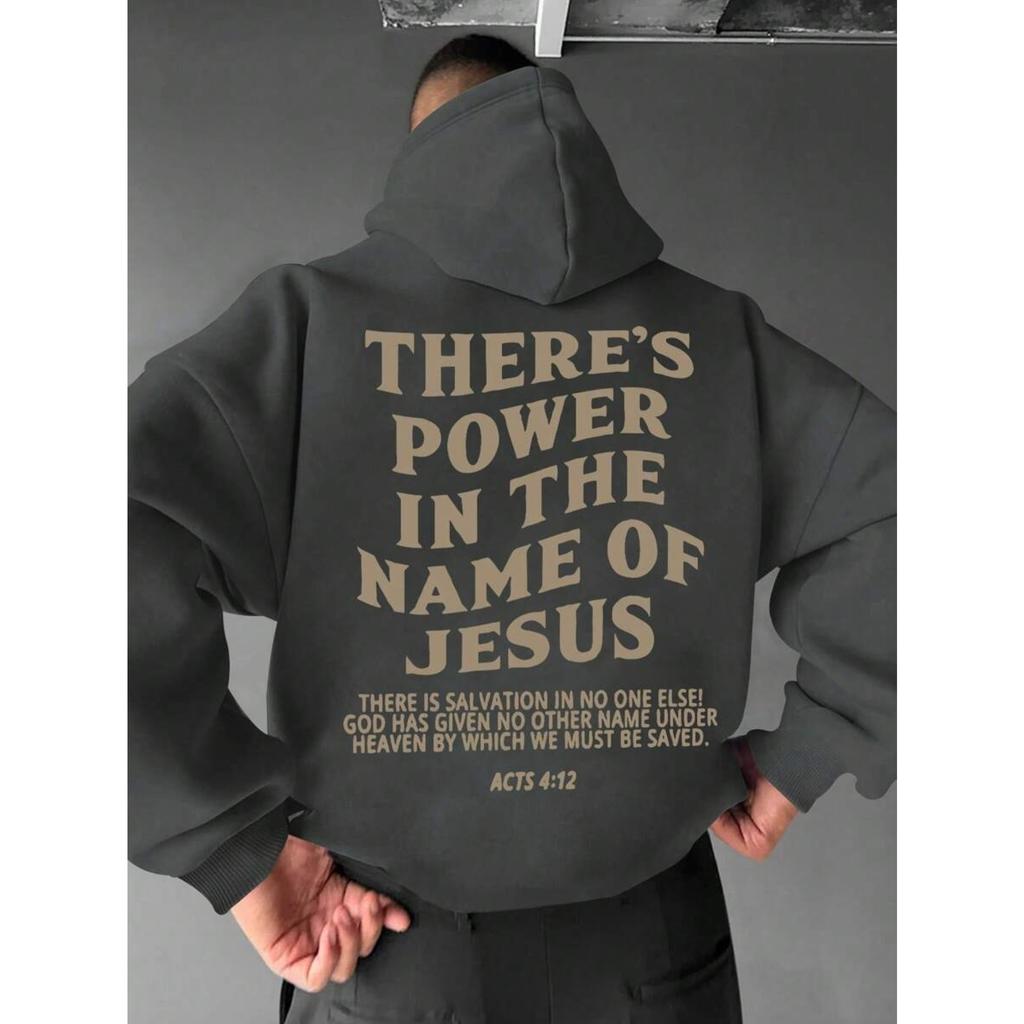 Men Jesus Fleece Hoodie Sweatshirt Street Fashion for Men Long Sleeve Hooded Sweatshirts Hip Hop Harajuku Y2k Men Tops Hoodie