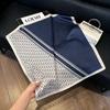 New old money wind chain neck scarf women's commuting versatile soft silk scarf neck protection shawl outer scarf