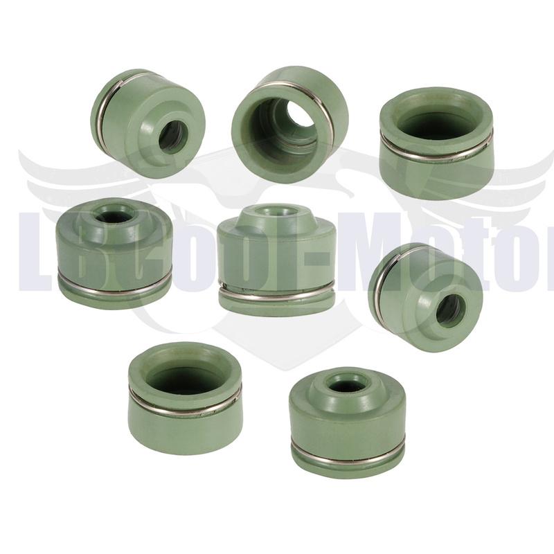 Motorcycle Intake Valve Stem Oil Seal For HONDA VFR800 VFR 1998-2009 VFR800 Interceptor 1998-2015 CB650F 2018 VFR750R RC30 88-90
