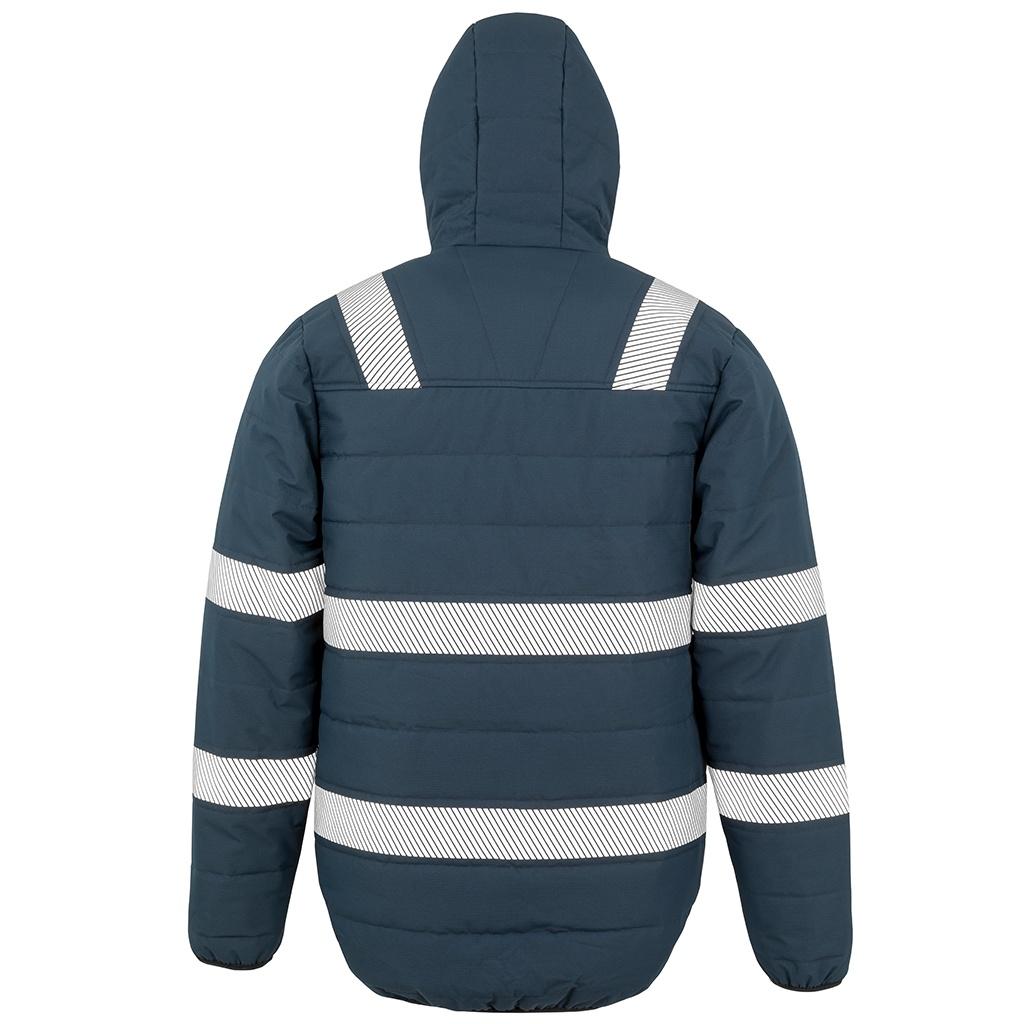 Result Genuine Recycled Mens Ripstop Safety Padded Jacket
