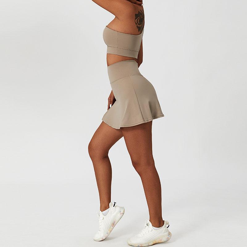 Jednodílná nahá podprsenka na jógu se zády na jedno rameno Elastická nárazuvzdorná sportovní spodní prádlo Dámská běžecká fitness vesta