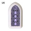 Wall Socket UK/EU Quran Player Multi-color Portable Wall Mount Speaker Mini Interactive LED Atmosphere Light Muslim Daily Pray