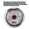 Pointer Tachometer, Boat Tachometer, 52mm ABS Stainless Steel RPM Gauge, IP67 Waterproof for 1-8 Cylinder Motorcycles, Gasoline Cars, and Boats