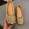 Small Inner Height Increase Women's Shoes Summer New Shoes with Skirt Temperament Ballet Single Shoes Outer Wear Autumn