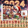 Unique Christmas Mystery Box Advent Calendar Countdown With 24 Festive Dragon Charms