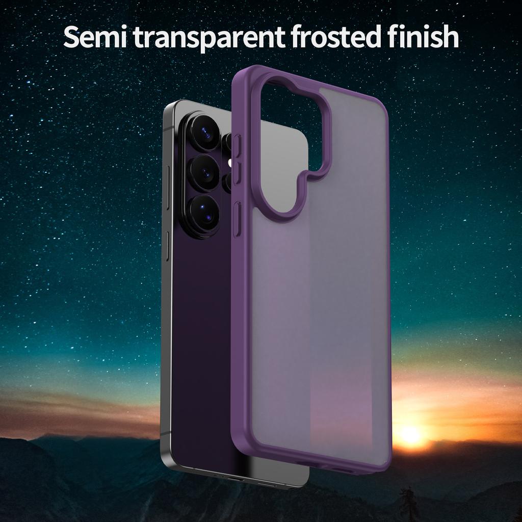 For Samsung Galaxy S26 Ultra Case Skin Touch Matte Anti Drop TPU PC Phone Back Cover
