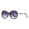 Fashion new sunglasses women's high-end glasses trendy driving sun protection UV protection big face Internet celebrity sunglasses