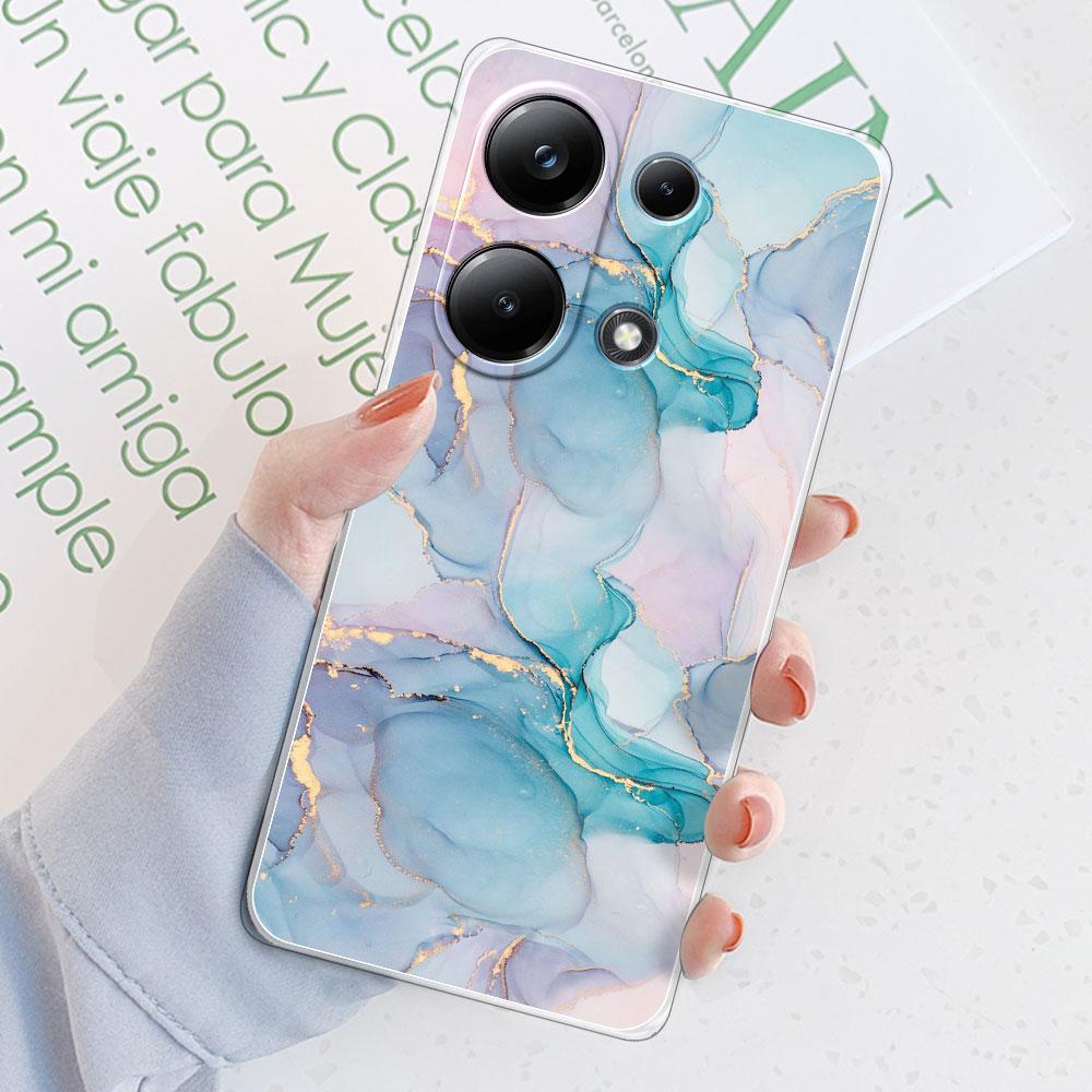 Für Redmi Note 13 Pro Hüllen Abdeckung Für Redmi Note 13 Transparent Schutz Weiches Silikon Handyhülle Funda oder Redmi Note 13 Pro Plus Coque