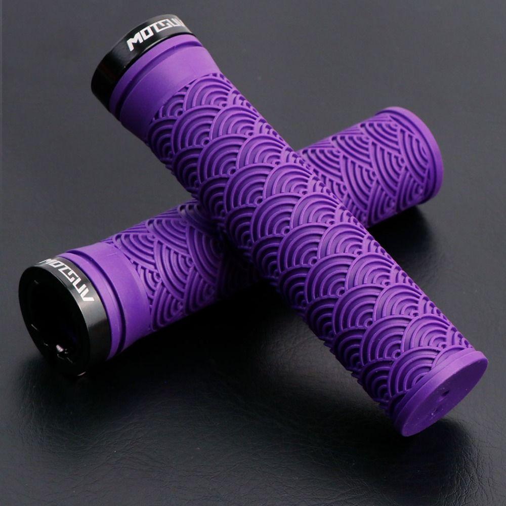 Non-Slip Rubber Bike Handlebar Covers TPE Mountain Bike Grips Mountain Biking