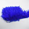 10Meters Fluffy Turkey Feathers Trim Fringe Ribbon Marabou Feather On Tape Fringes Sewing Trimmings DIY Clothes Dress Decoration