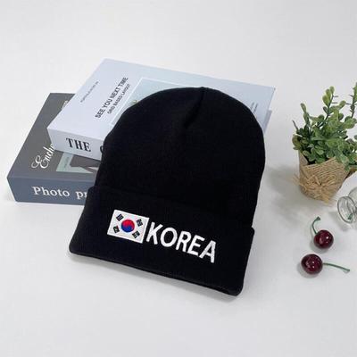Shukii Republic of Korea Taegeukgi Beanie Travel Women's Hat