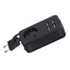 Power Strip 1200W 10A Fireproof  Adapter with 4 USB Port for Smartphones Tablet