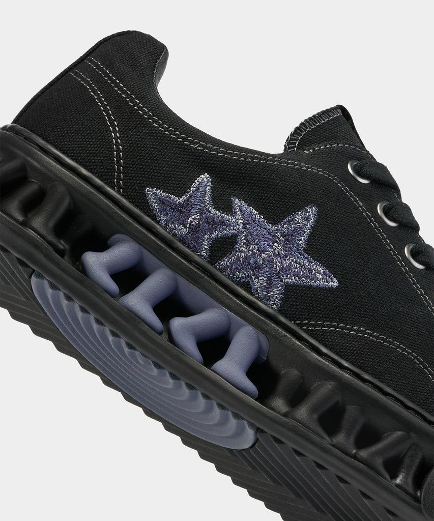 78Under M-6 Graphic Low Top_Ash Black