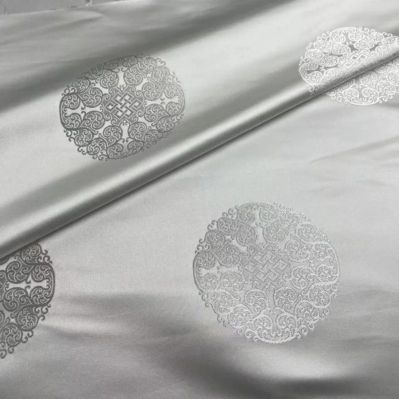 Tang-mounted Majia Mongolian Robe Jacquard Brocade Fabric Tibetan Robe Film and Video Decorative Cushion Pillow Group