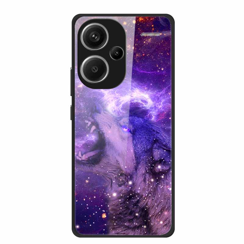 For Redmi Note 13 Pro Plus 5G Case Tempered Glass Hard Back Covers for Redmi Note 13 Pro 5G  Note 13 Pro+  13 Luxury Cover Coque