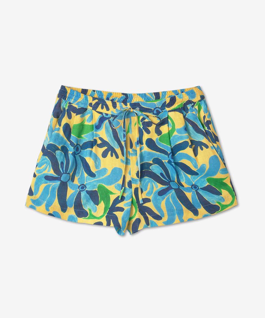 MARNI No Vacancy In Viseccos Fish Print Shorts - Powder Blue / Pama0418A0Utl003Cfb39