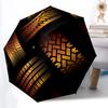1pc Tire Tracks Automatic Open/Close Umbrella Compact Folding Umbrella, All-Season Portable Umbrella for Women/Men F1124295