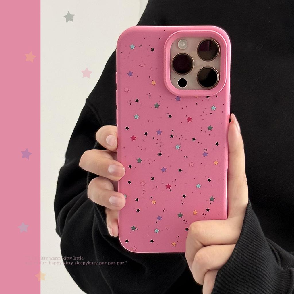 Colorful Star Bracelet Case for iPhone 16 iPhone 16 Pro Max