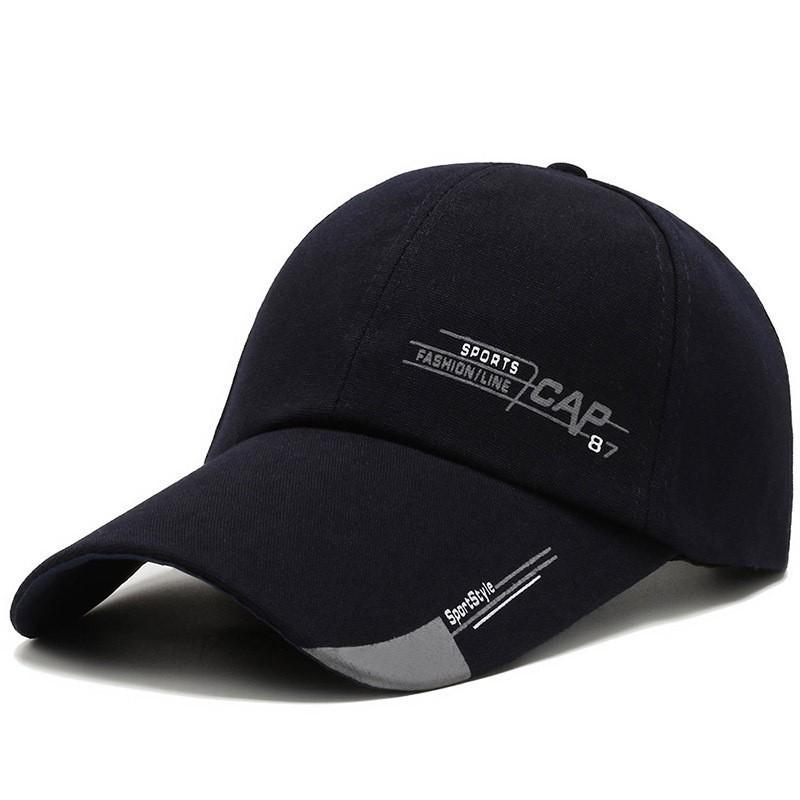 Staircase Fabric Baseball Cap With Embroidered Letters For Sun Protection And Summer Casual Wear