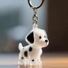 Dog Hair Collector Keychain Dog Shape Charm Keychain Memorial Storage Box Transparent Pet Fur Keepsake Capsule Memorial Gift for Pet Lovers