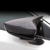 For Mazda CX30 CX-30 - Car Sticker Rearview Side Mirror Cover Wing Cap Exterior Door Rear View Case Trim Carbon Fiber