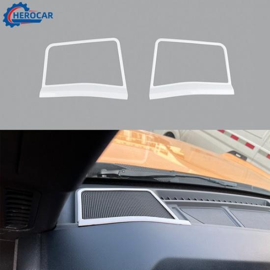 

2pcs Car Interior A pillar Speaker Ring Trim for Ford Bronco +Accessories