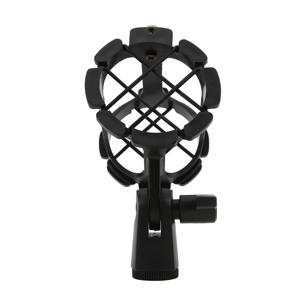 Recording Microphone Holder Mic Shock Mount Plastic Microphone Shockproof Bracket for Live Broadcast