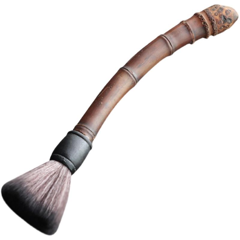 Natural Pot Brush Handmade Old Bamboo Tea Brush Bamboo Root Bamboo Tea Brush Kung Fu Tea Accessories
