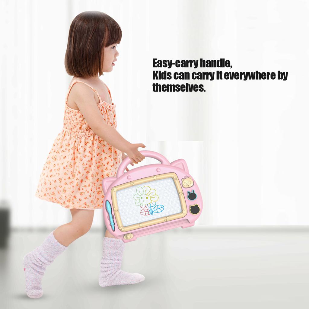 Magnetic Drawing Tablet Writing Drawing Board Desk with Pen Educational Painting Toys for Children Toddlers