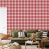 Red and coral checkered wallpaper, red background 50x1000