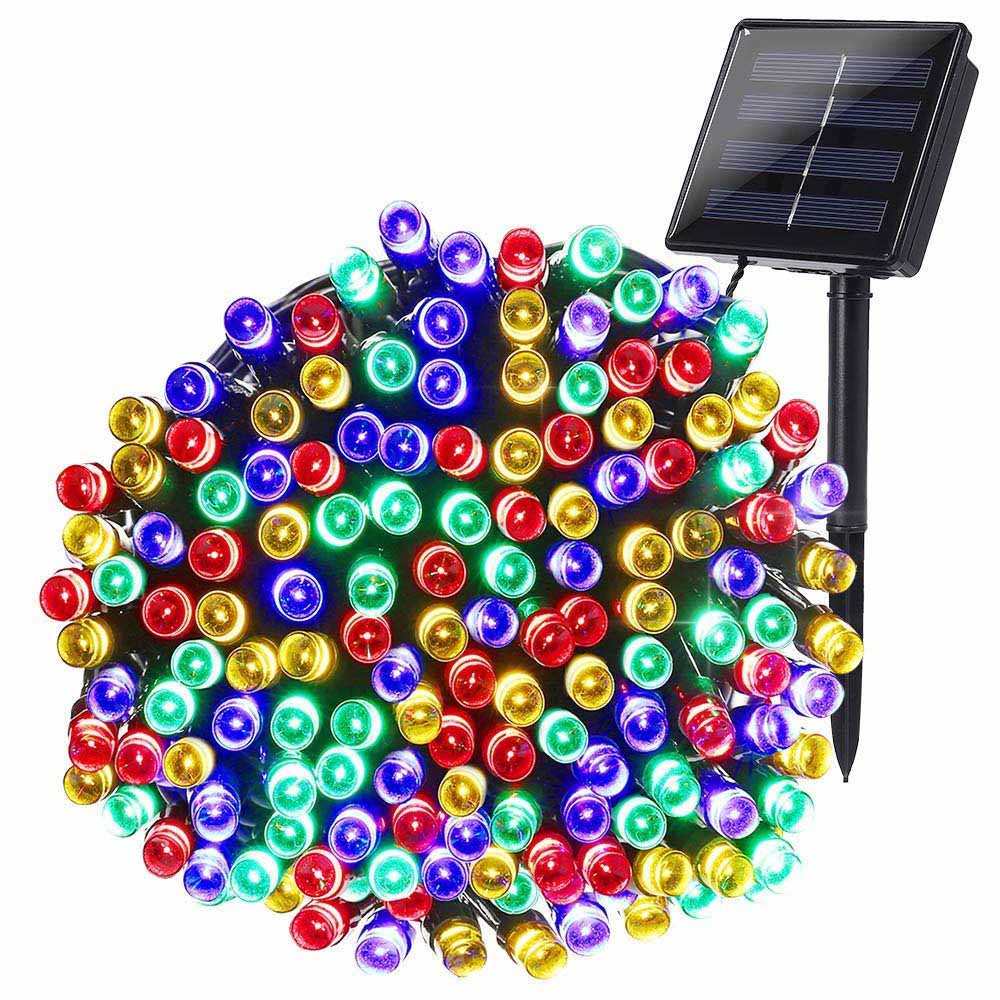 50/100/200 Led Solar Lights Outdoor Waterproof Fairy Holiday Lights Garlands Christmas Tree Solar Chain String Garden Decoration