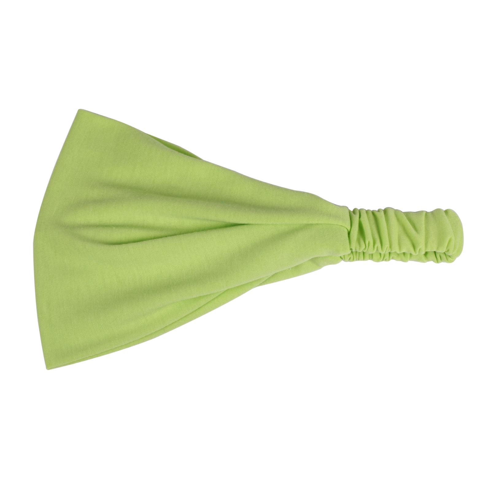 

Жіноча спортивна пов язка на голову для йоги з суцільним кольором