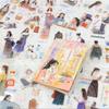 Women Journal Sticker Book PET People Stickers For Journaling Scrapbooking Junk Journal Supplies Office Quiet
