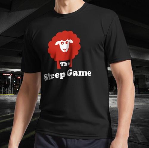 The Sheep Game Merch Logo T-Shirt Funny Size Mode American T-shirt XXXXL