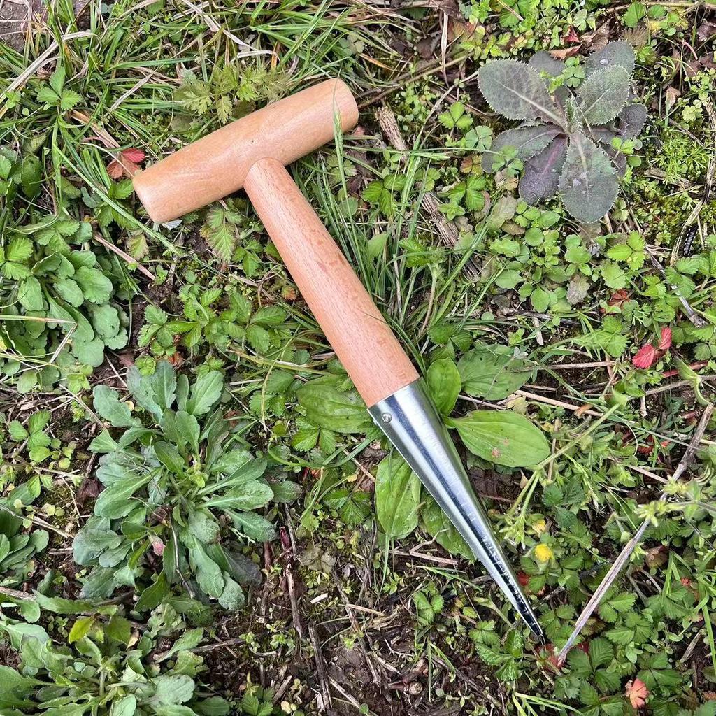 Garten Sämaschine und Dünger Pflanzer Werkzeug aus Edelstahl
