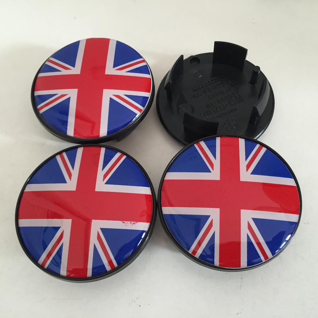 4pcs 54mm 56mm forMINI Car Emblem Wheel Hub Center Cap Badge Covers Sticker Decal Styling Accessories