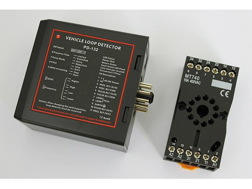 PD132 Single Channel Universal Induction Vehicle Detector for Community Gates