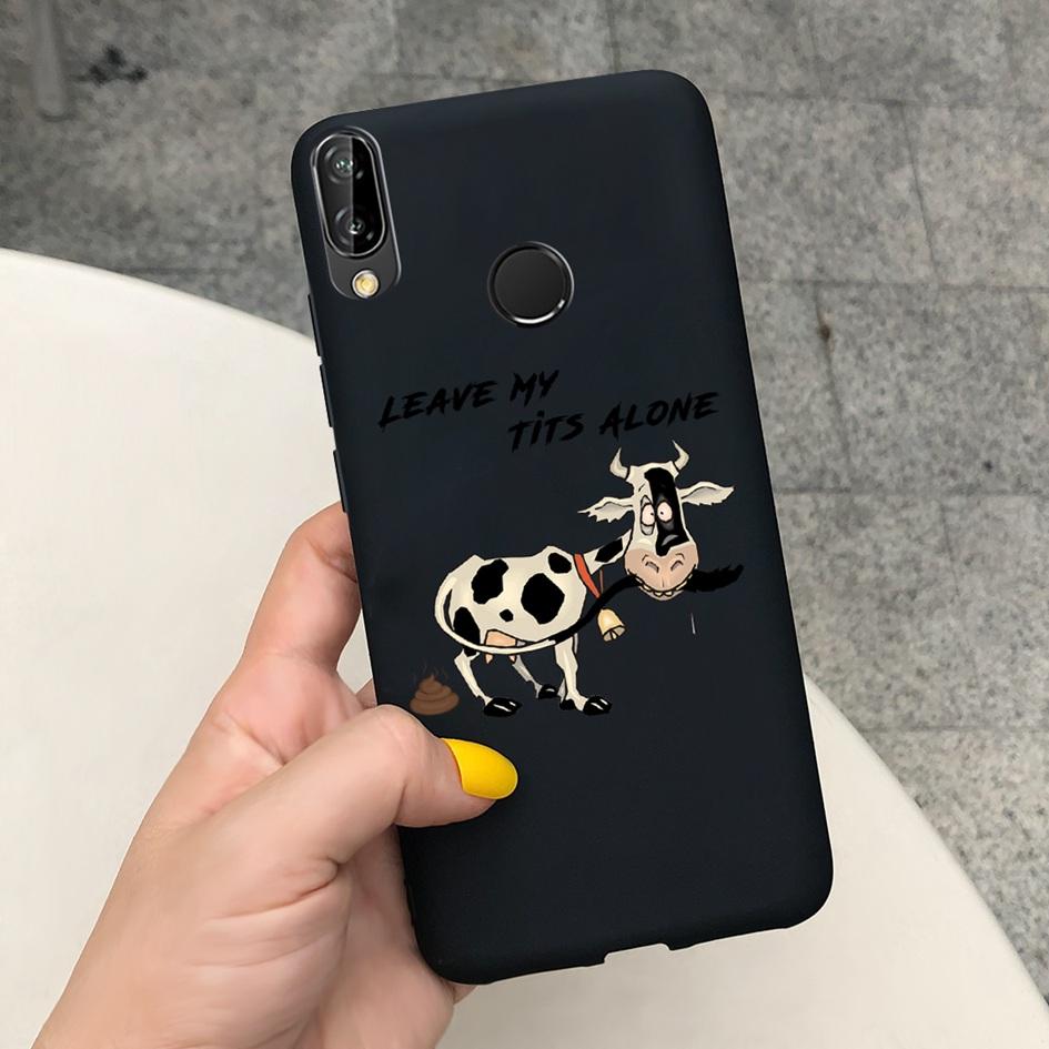For Huawei P20 Lite Case Phone Cover Cute Love Heart TPU Protective Bumper Shell For Huawei P20 Lite ANE-LX2 Nova 3E Soft Fundas