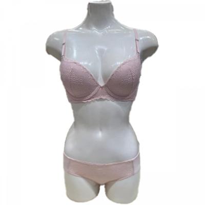 Rosa Cup Spitzen-Bügel-BH Hipster Set Tewbr261tewbp261pk