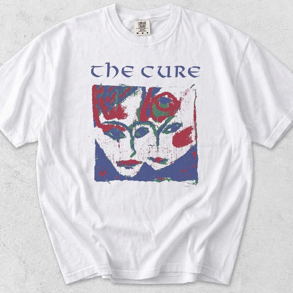 The Cure Face Graphic shirt, 90s Band Tee