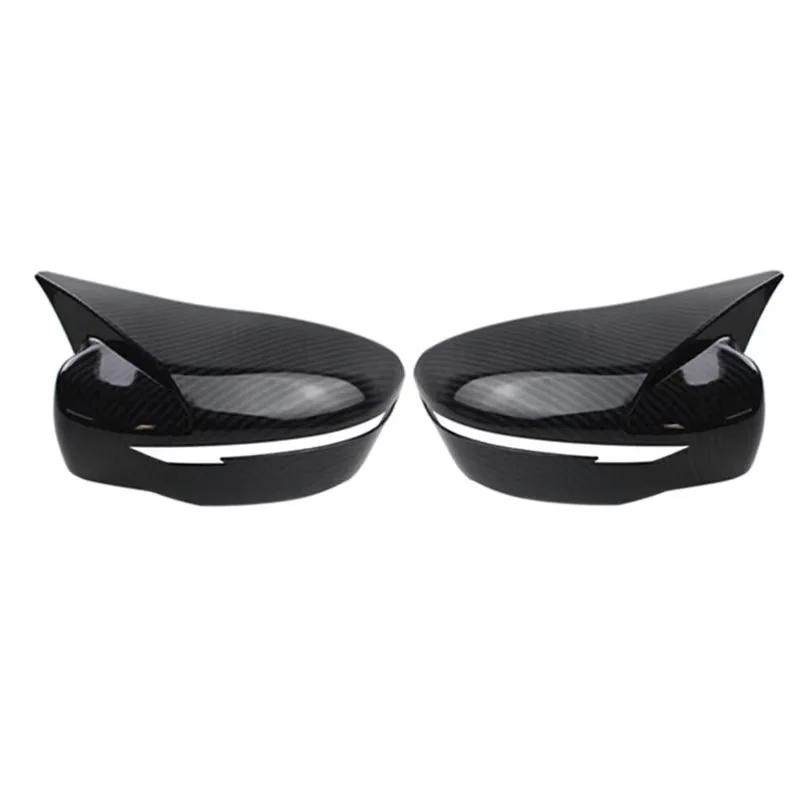 For Nissan Qashqai X-Trail Murano Rogue Pathfinder 2015- Car Rearview Side Mirror Cover Wing Cap Rear View Case Trim Sticker